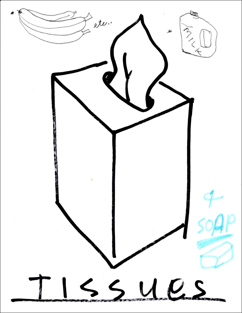 black and white drawing