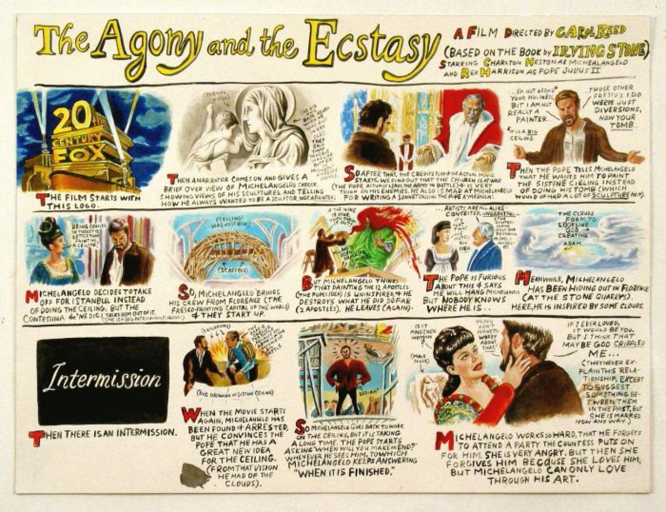 drawing of the Ecstacy